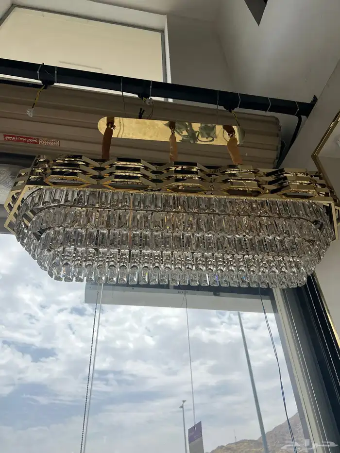 ديكورات نجف تحف ثريات اباليك شحن 92