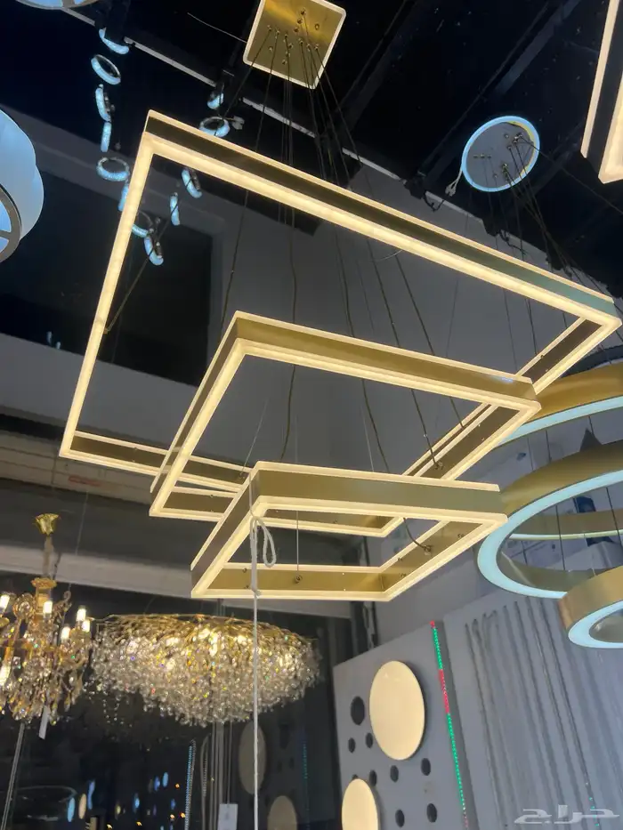 ديكورات نجف تحف ثريات اباليك شحن 63