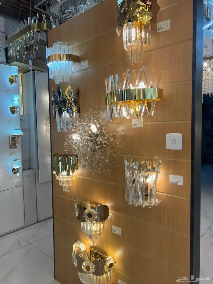 ديكورات نجف تحف ثريات اباليك شحن 52