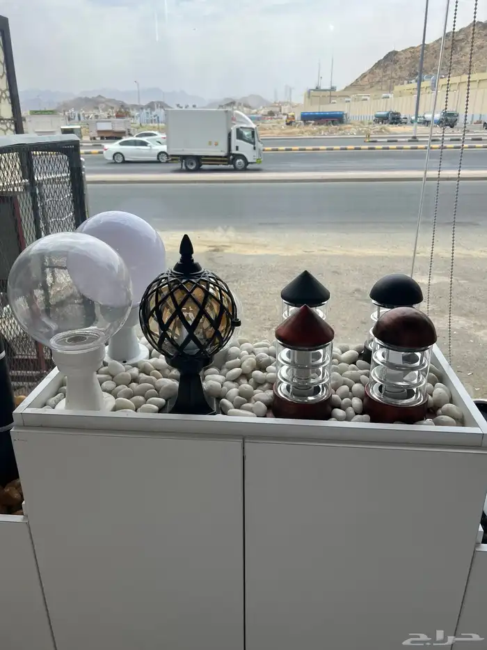 ديكورات نجف تحف ثريات اباليك شحن 90