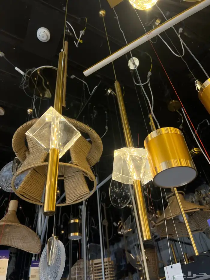 ديكورات نجف تحف ثريات اباليك شحن 68