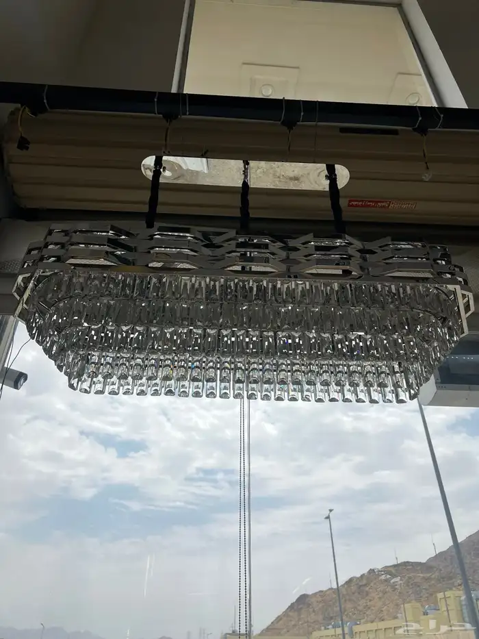 ديكورات نجف تحف ثريات اباليك شحن 91