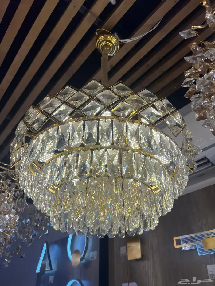 ديكورات نجف تحف ثريات اباليك شحن 57