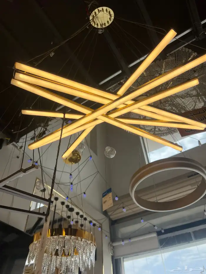 ديكورات نجف تحف ثريات اباليك شحن 69