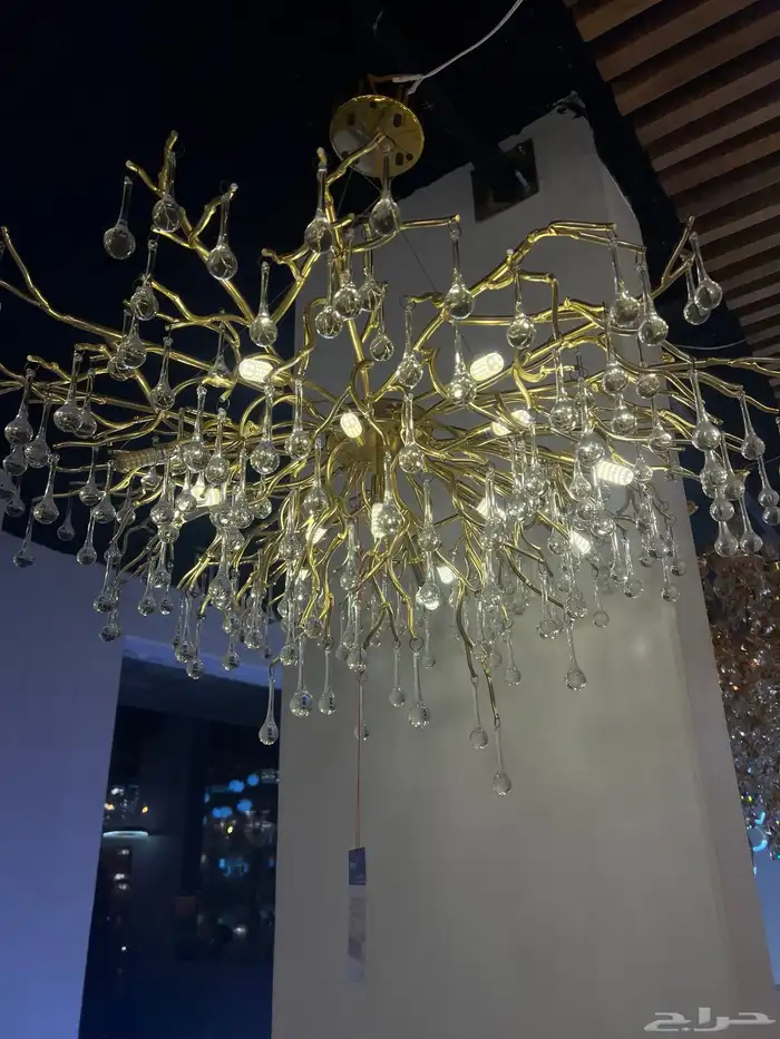 ديكورات نجف تحف ثريات اباليك شحن 55