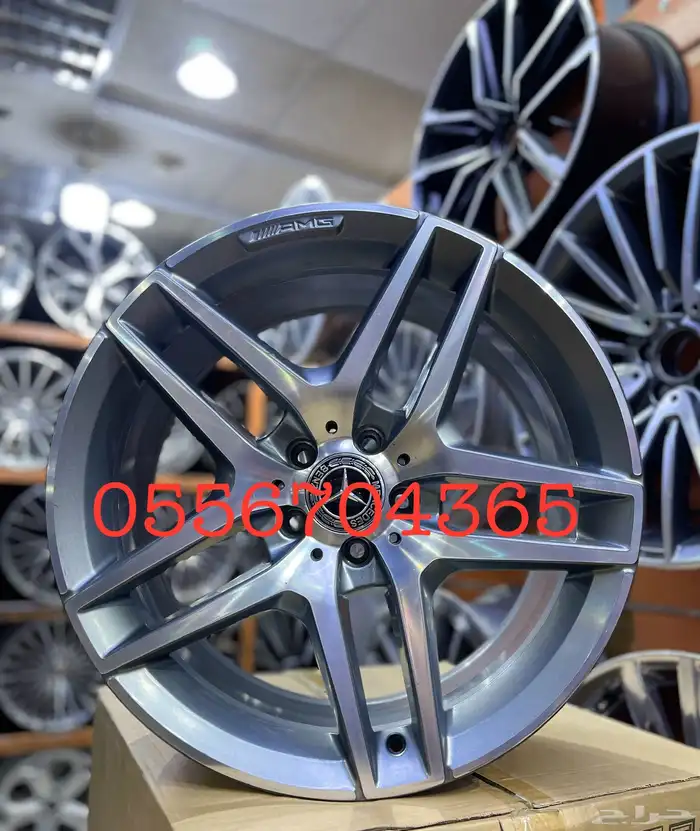 جنوط مرسيدس يخت مقاس 19 اصلي وكالة موديل 2019 3