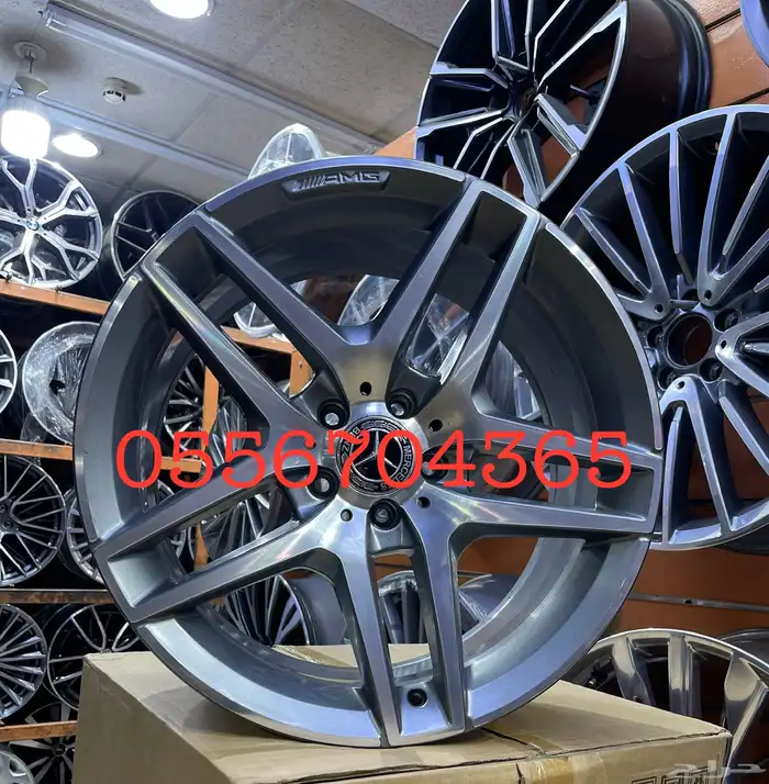 جنوط مرسيدس يخت مقاس 19 اصلي وكالة موديل 2019 0