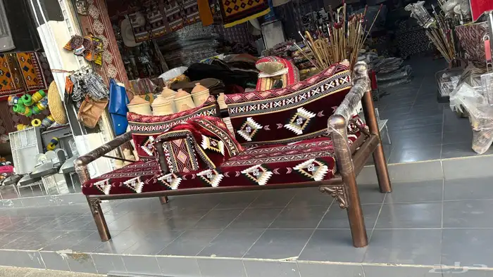 ثيل صناعي نجيله مزروع وكراسي جلسات 4