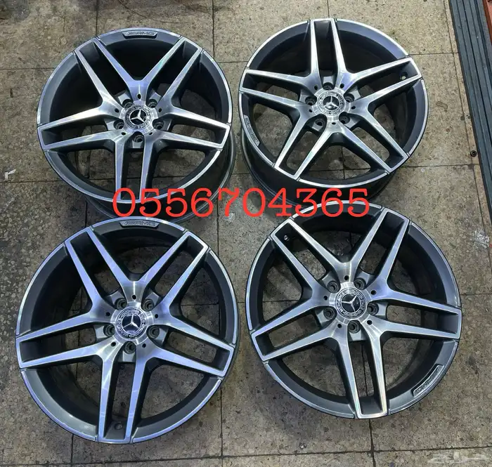 جنوط مرسيدس يخت مقاس 19 اصلي وكالة موديل 2019 1