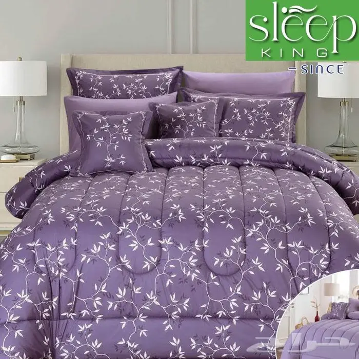 مفرش ريتشي صيفي قطن ممتاز وجهين كنج 8قطع 2