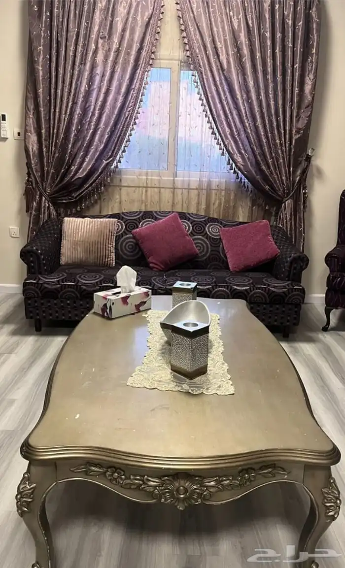 كنب تم غسله البوم من قبل الشركة نظيف 2 طقم طاولات ب250 1