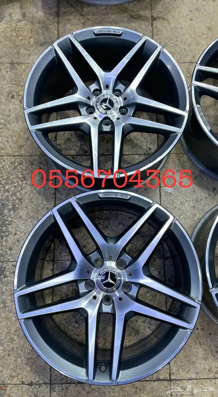 جنوط مرسيدس يخت مقاس 19 اصلي وكالة موديل 2019 9