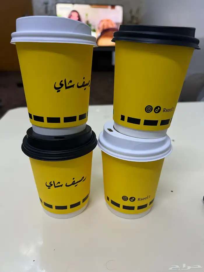 طباعة اكواب قهوة كوب شاي اكواب شفاف طباعة كوب حافظة قهوة 4
