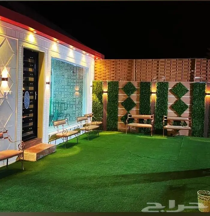 استراحه كبيره قسمين اللعاب مائيه ومسابح 9