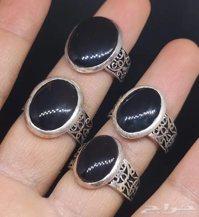 خواتم من الجزع اليماني 0