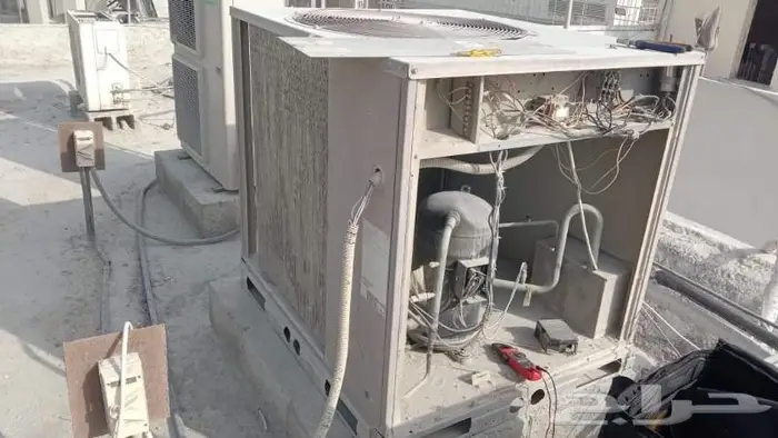 Maintenance of split air conditioners central package 3