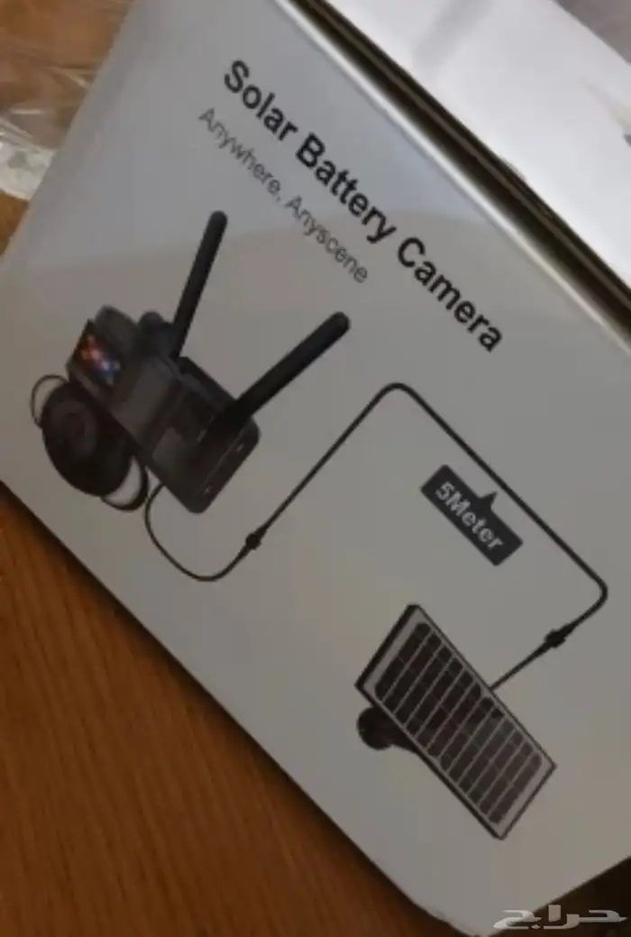 كاميرا بشريحة بيانات والطاقة الشمسية 4MP (21 700)امبير 6