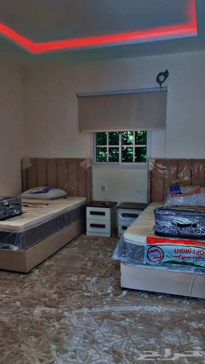 شقة غرفتين وصاله. ومطبخ وحوش سكن خاص 0