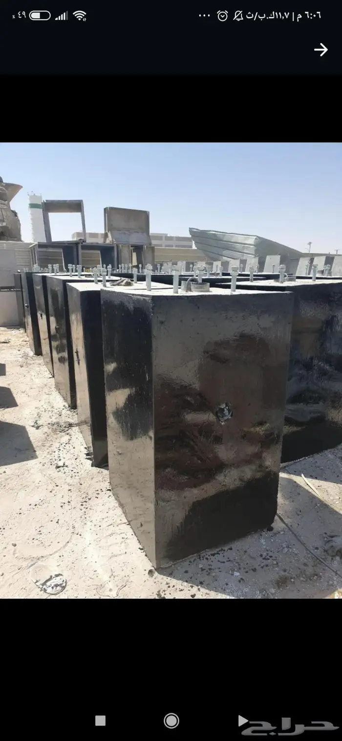 حواجز خرسانيه مناهيل 17