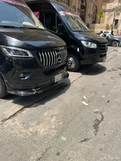 خدمة سيارات توصيل مع السائق مرسيدس فان 35