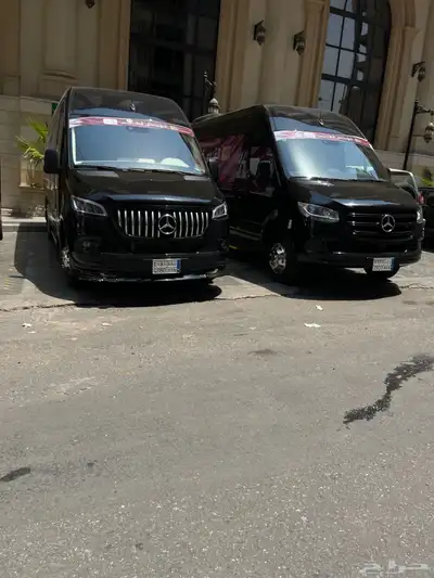 إيجار سيارة مع سائق مرسيدس فان 23 35