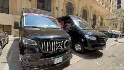 إيجار سيارة مع سائق مرسيدس فان 23 37