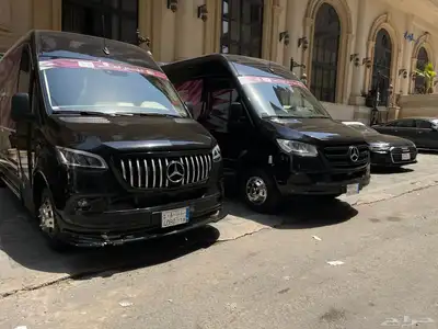إيجار سيارة مع سائق مرسيدس فان 23 33
