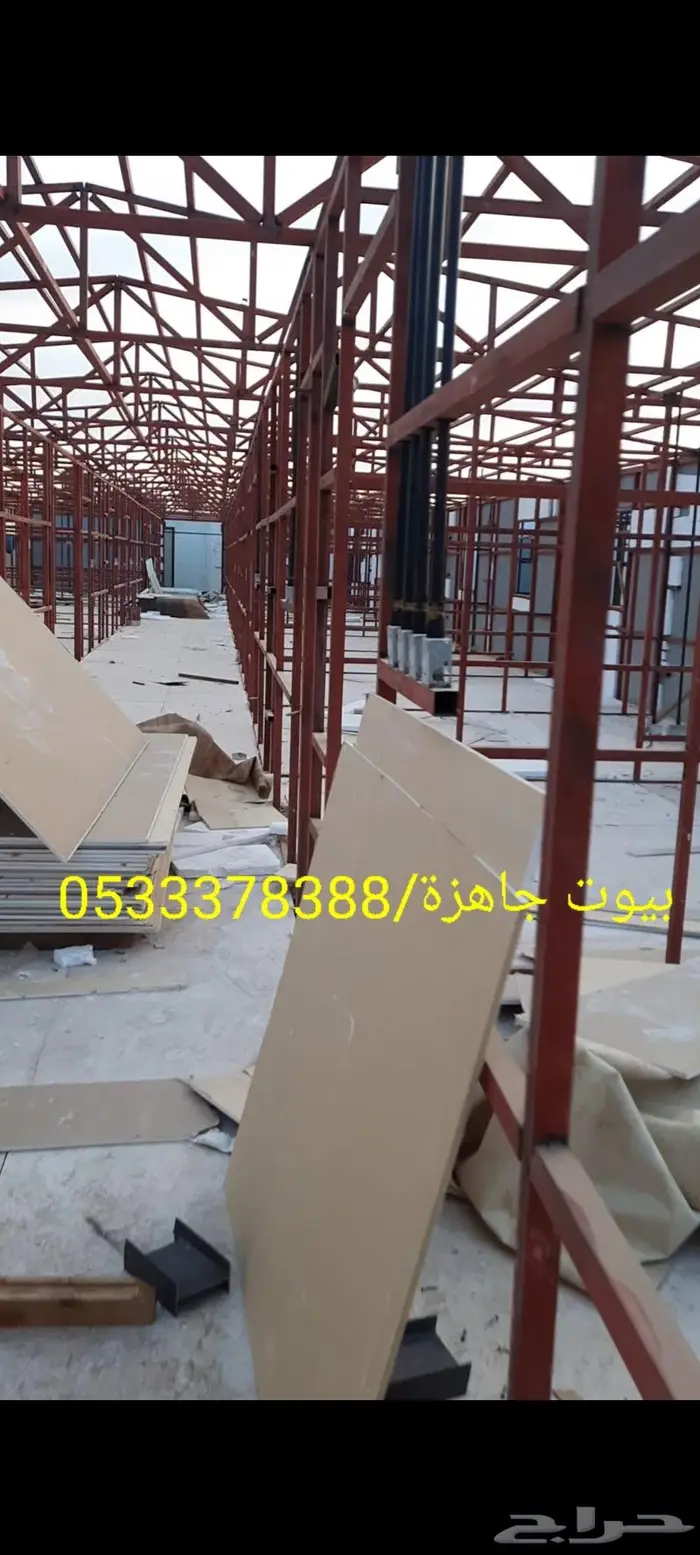 مصنع بركس وبيوت جاهزة - مصلى متنقل 14