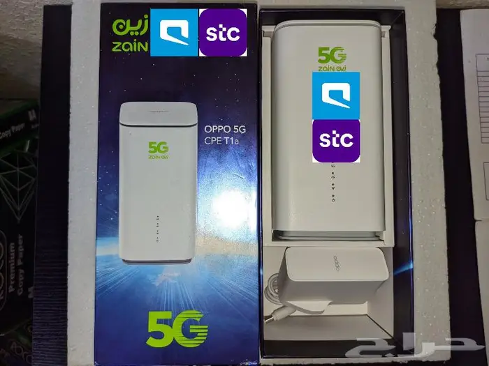 OPPO 5G CPE T1a CTC03 يعمل على كل STC و موبايلى و سلام 0