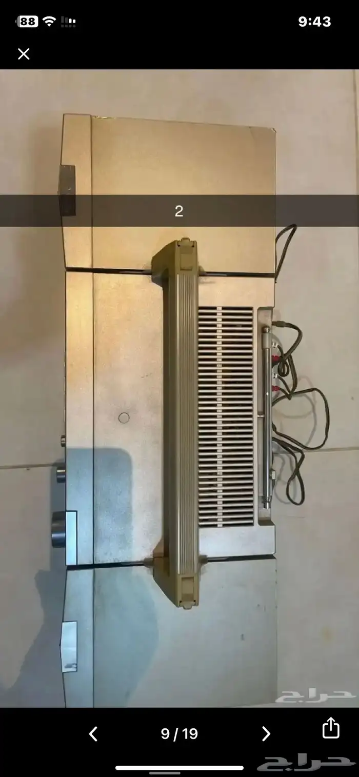 راديو ومسجل جي في سي 1