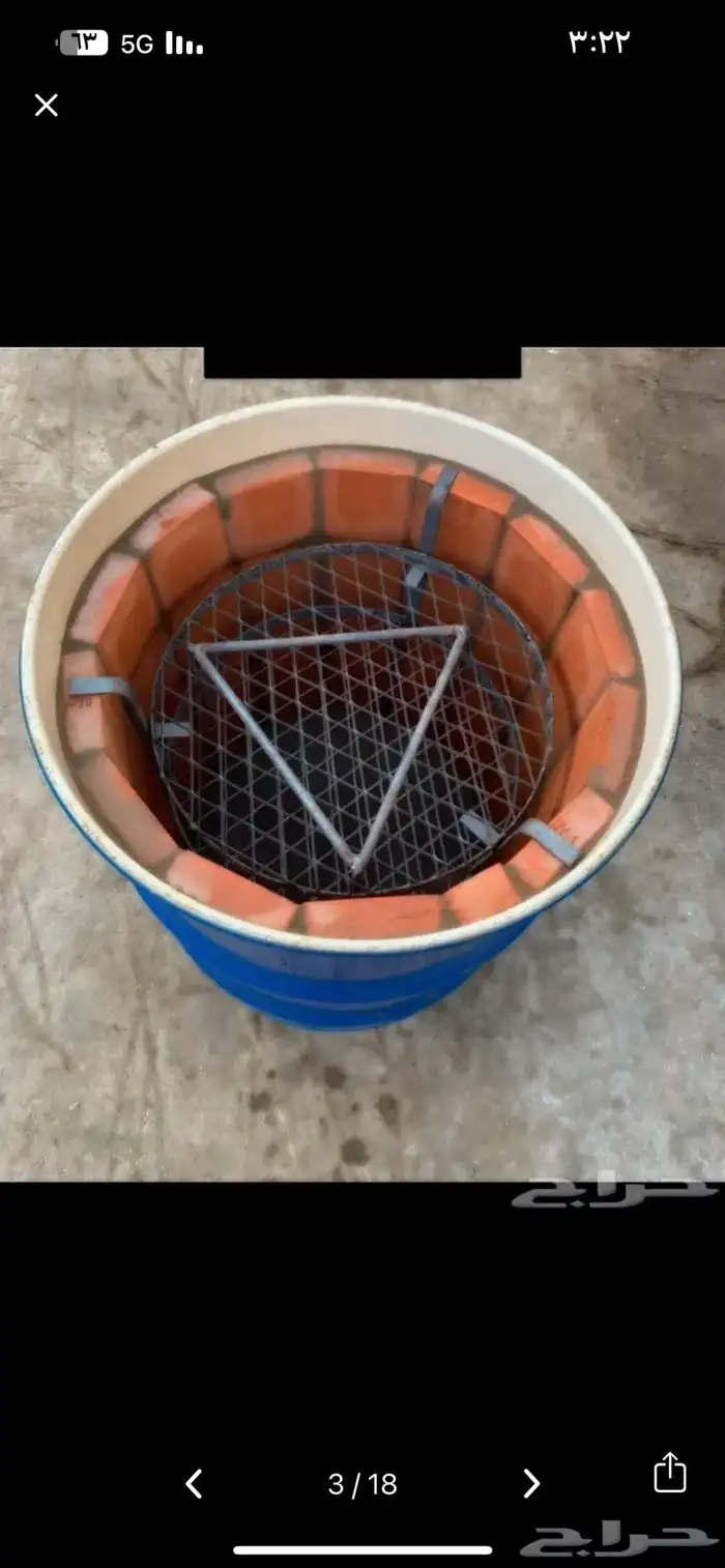براميل مندي فخار بلك بلاستيك 8