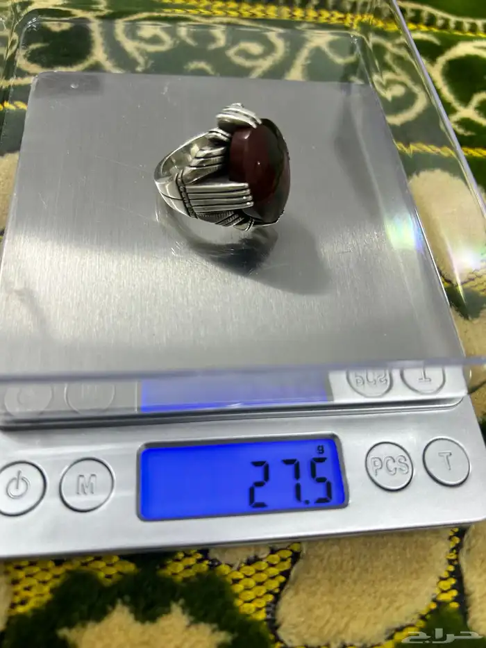 خواتم عقيق فضة عيار 990 وفيروزات واوبالات بيع جملة او تفريد 28