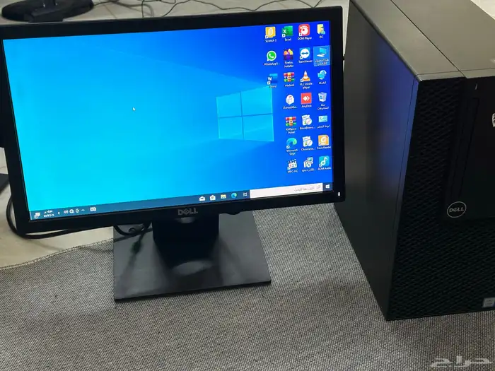 كمبيوتر i3جيل سابع مع m.2 سريع جدا مع 500hddمع شاشة كامل 1