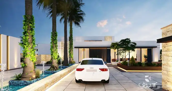 تصميم معماري خارجي داخلي لاندسكيب 56