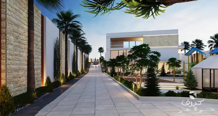 تصميم معماري خارجي داخلي لاندسكيب 57