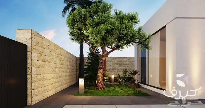 تصميم معماري خارجي داخلي لاندسكيب 59