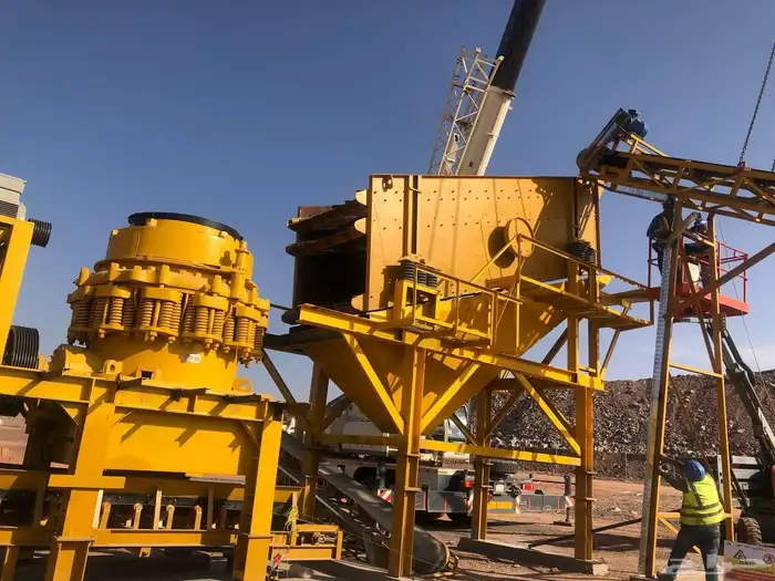 كساره غربال سير فيدر محجان هوبر بحص رمل 0