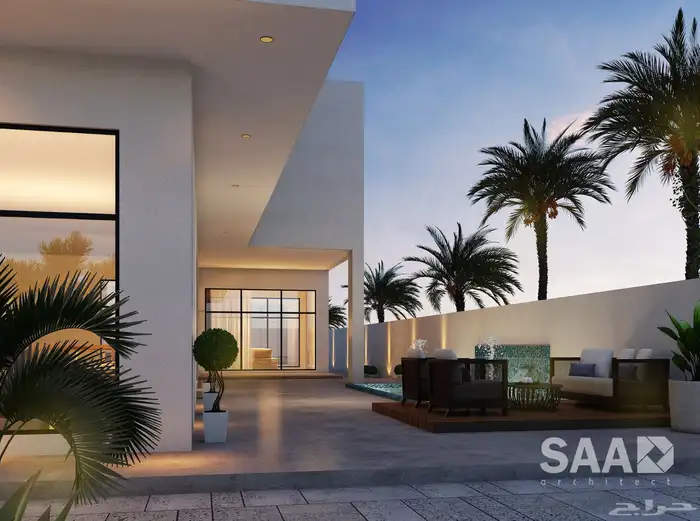 تصميم معماري خارجي داخلي لاندسكيب 11