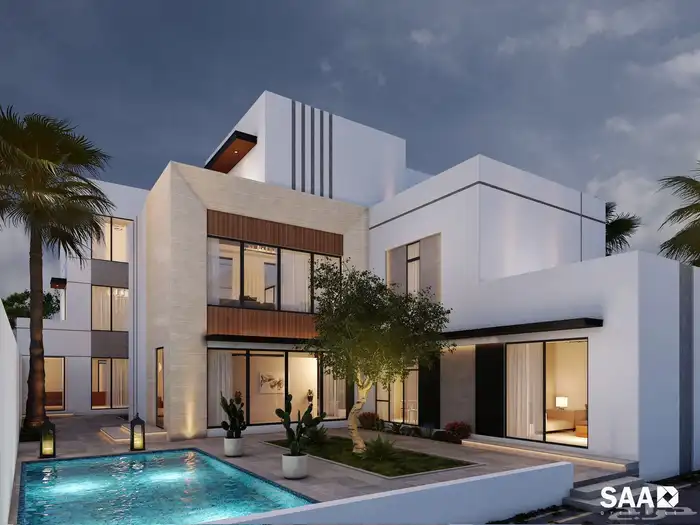 تصميم معماري خارجي داخلي لاندسكيب 17
