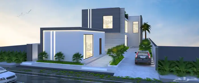 تصميم معماري خارجي داخلي لاندسكيب 13
