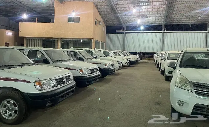 سيارات من نوع وانيت غمارتين صينية اصفار (بنزين) فتون و جنجو 4