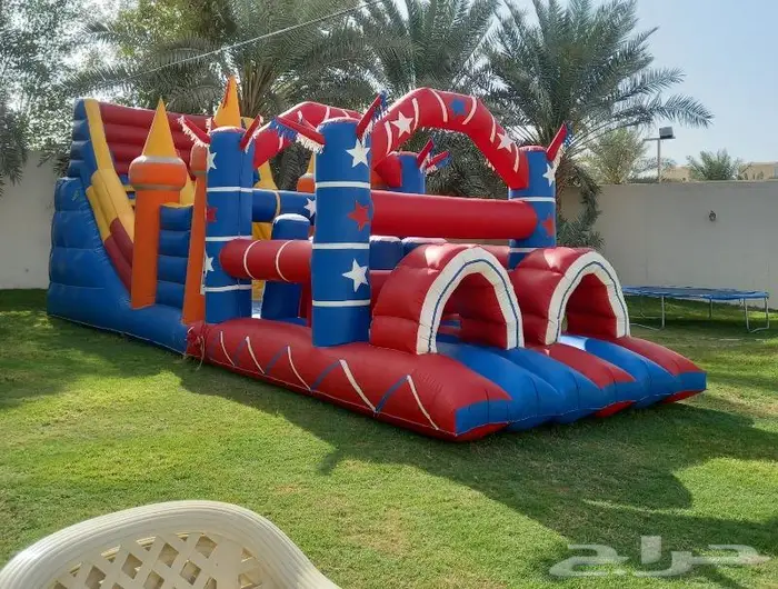 نطيطات زحليقه مائيه ملاعب صابونية 4