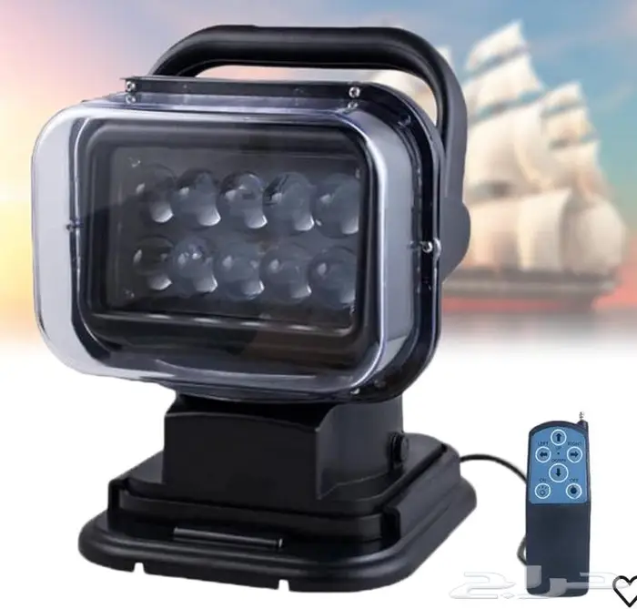 كشاف led متحرك ريموت 360 درجه 0
