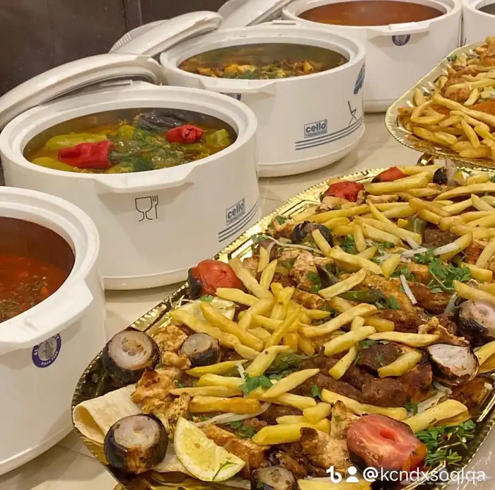 مطبخ الهنوف للاكلات الشعبيه بوفيهات 9