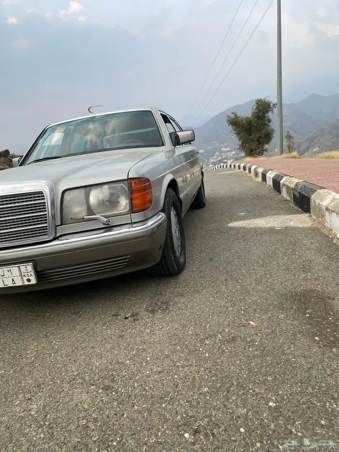 مرسيدس 560 ياباني منوة للمستخدم موديل 91 8