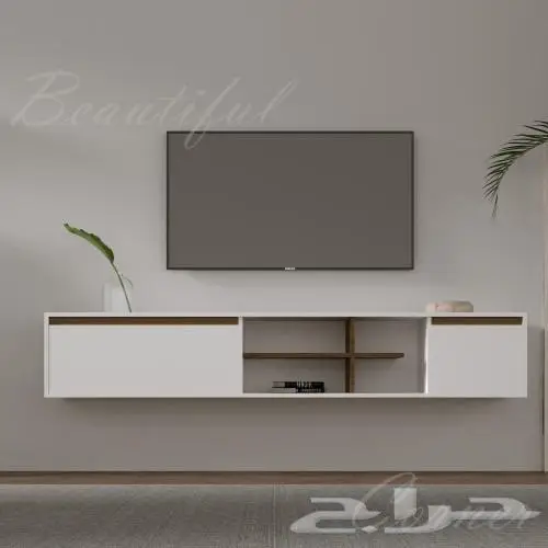 طاولة تلفزيون معلقه مقاس 200 سم 1