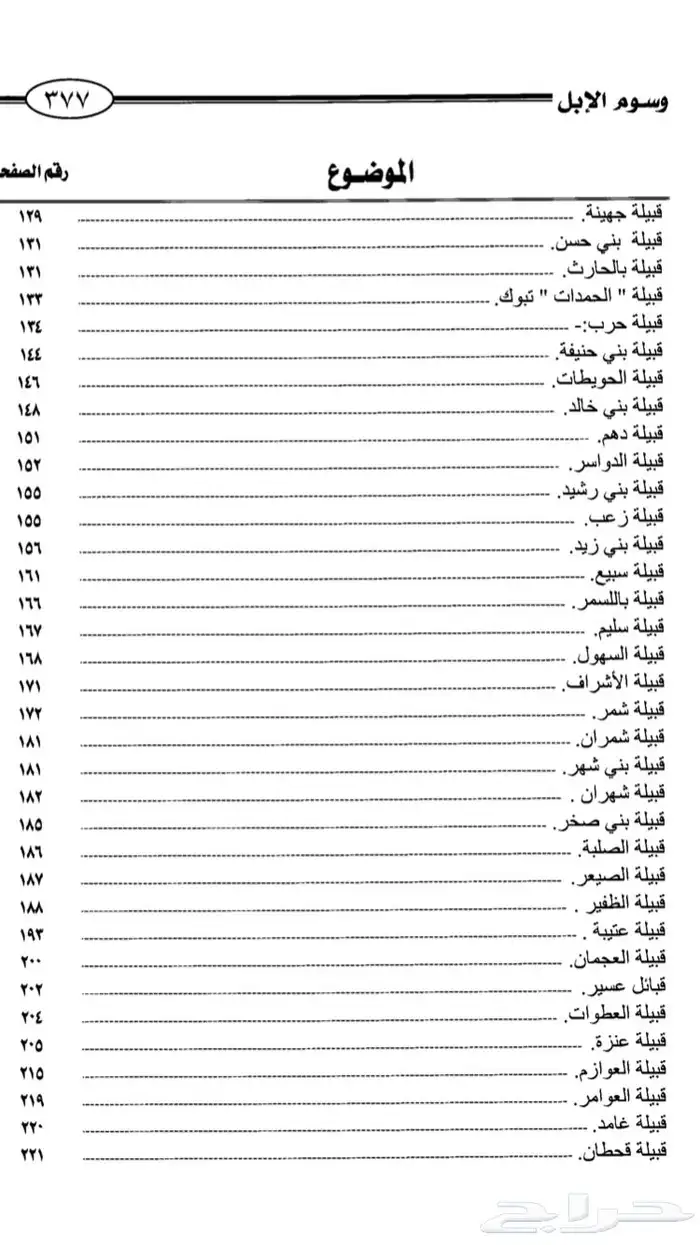كتاب وسوم الابل في الجزيره العربيه 2