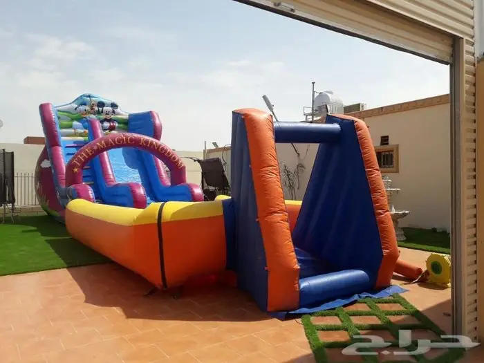 ملعب صابوني زحاليق مائية للبيع نطيطات 8