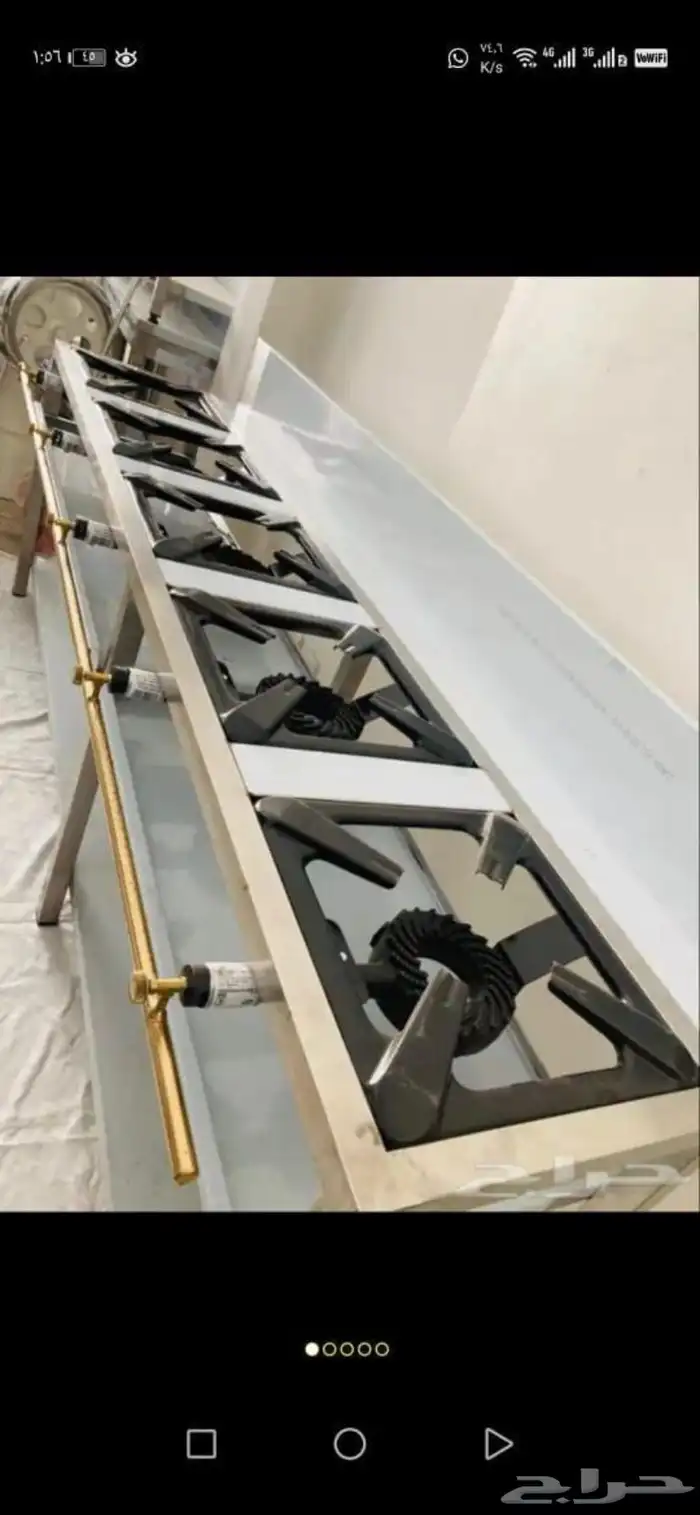 مركب غاز استانلس استيل معدات مطاعم افران ستانلس مركب مطاعم 0