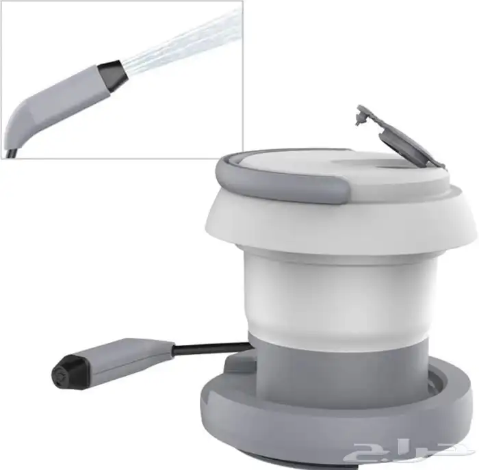 شطاف السفر و التخييم كهربائي قابل للطي 1 لتر 2